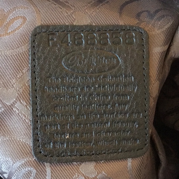 BRIGHTON | Victorian Rose Croc Embossed Leather Tote & Wallet - Picture 11 of 16